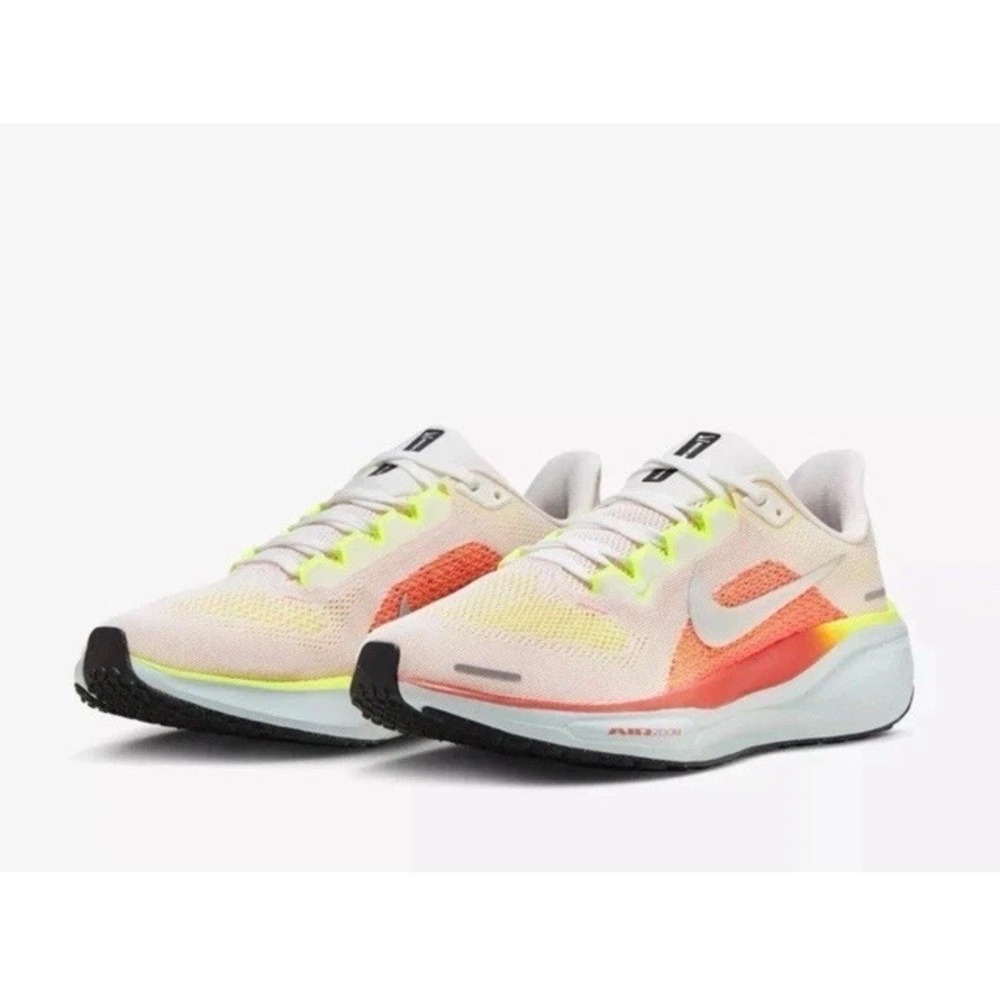 Nike Womens Air Zoom Pegasus 41 White Crimson Shoes 9.5 NEW Running FD2723100